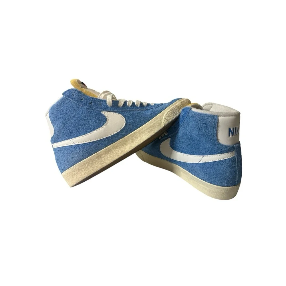 Nike Blazer Mid '77 Mid Mens‎ Size 8 University Blue Sail Muslin HF3157-400